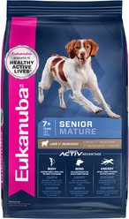 Eukanuba Senior Lamb 1st Ingredient Dry Dog Food, 13.61-kg bag