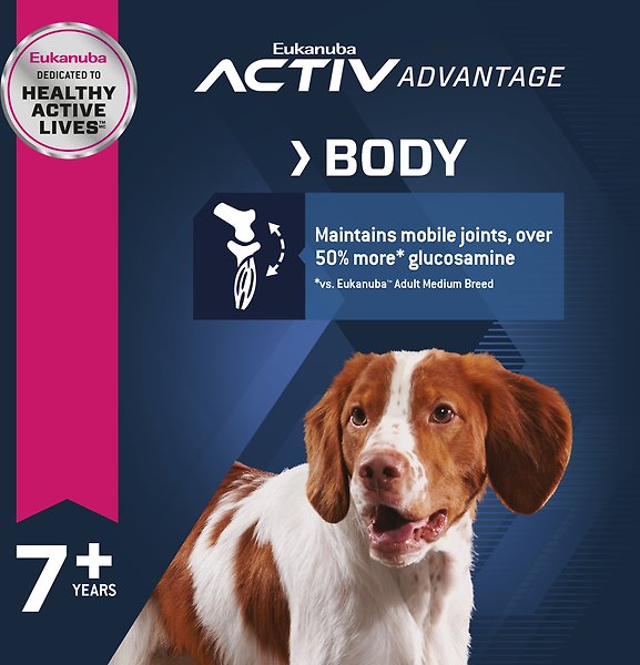 Show full view: Eukanuba Senior Lamb 1st Ingredient Dry Dog Food, 13.61-kg bag slide 5 of 10