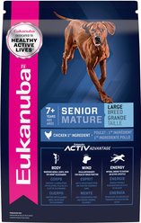 Eukanuba Senior Large Breed Dry Dog Food, 13.61-kg bag