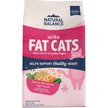 Show in main carousel: Natural Balance Fat Cats with Chicken Meal, Salmon Meal, Garbanzo Beans, Peas & Oatmeal Dry Cat Food, 6.8-kg bag slide 1 of 9