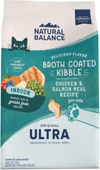 Natural Balance Original Ultra Indoor Chicken & Salmon Meal Dry Cat Food, 2.72-kg bag