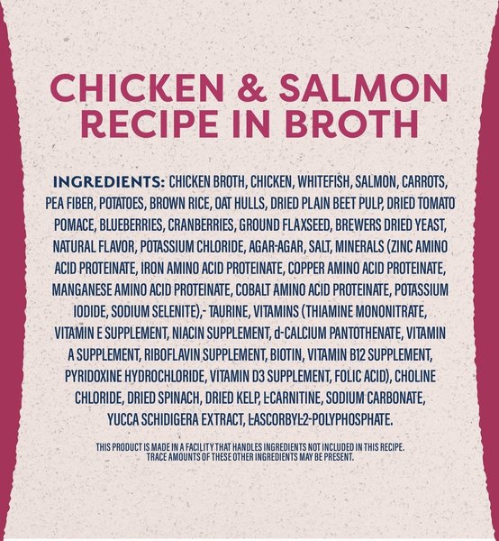 Show full view: Natural Balance Original Ultra Fat Dogs Chicken & Salmon Recipe in Broth Wet Dog Food, 368-g can, case of 12 slide 5 of 10