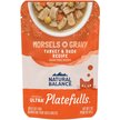Show in main carousel: Natural Balance Platefulls Indoor Formula Turkey & Duck Formula in Gravy Grain-Free Cat Food Pouches, 85-g pouch, case of 24 slide 1 of 10
