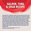 Show in main carousel: Natural Balance Platefulls Salmon, Tuna & Crab Formula in Gravy Grain-Free Cat Food Pouches, 85-g pouch, case of 24 slide 5 of 10
