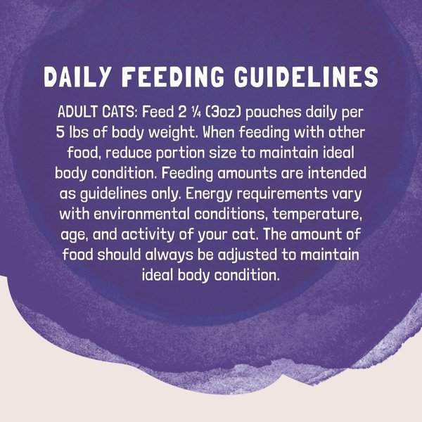 Show full view: Natural Balance Platefulls Indoor Formula Chicken & Chicken Liver in Gravy Grain-Free Cat Food Pouches, 85-g pouch, case of 24 slide 6 of 10