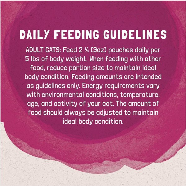 Show full view: Natural Balance Platefulls Indoor Formula Turkey, Salmon & Chicken in Gravy Grain-Free Cat Food Pouches, 85-g pouch, case of 24 slide 6 of 10