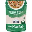 Show in main carousel: Natural Balance Platefulls Chicken & Giblets Formula in Gravy Grain-Free Cat Food Pouches, 85-g pouch, case of 24 slide 1 of 10
