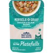 Show in main carousel: Natural Balance Platefulls Chicken & Salmon Formula in Gravy Grain-Free Cat Food Pouches, 85-g pouch, case of 24 slide 1 of 10