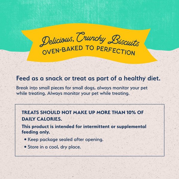 Show full view: Natural Balance Rewards Crunchy Biscuits with Real Chicken Dog Treats, 227-g bag slide 7 of 10