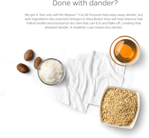 Show full view: Pet Parents Pet WiPees Cat All Purpose Cat Cleaning Wipes, 400 count, Natural slide 4 of 10