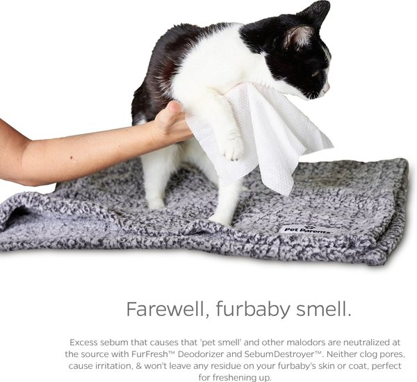 Show full view: Pet Parents Pet WiPees Cat All Purpose Cat Cleaning Wipes, 400 count, Natural slide 8 of 10