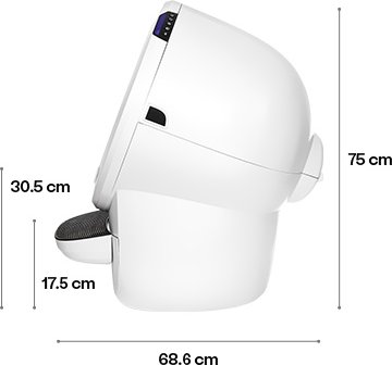 Show full view: Litter-Robot 4 Beginner Bundle, White slide 3 of 5