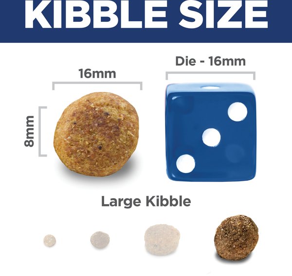 Show full view: Hill's Science Diet Adult Large Breed Light with Chicken Meal & Barley Dry Dog Food, 13.6-kg bag slide 6 of 12