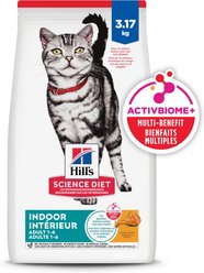 Hill's Science Diet Adult Indoor Chicken Recipe Dry Cat Food, 3.17-kg bag