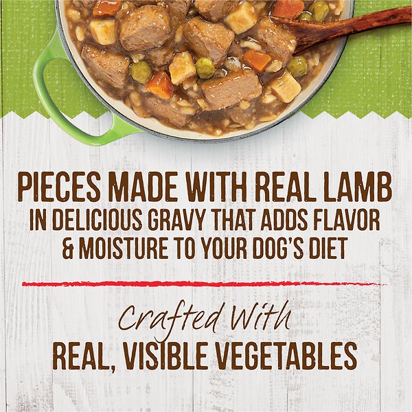 Show full view: Merrick Kitchen Comforts Lamb Shepherd’s Pie Wet Dog Food, 360-g can, case of 12 slide 12 of 14