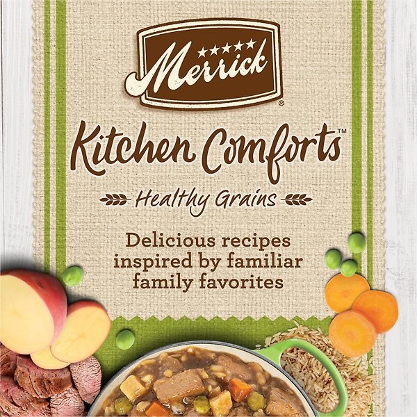 Show full view: Merrick Kitchen Comforts Lamb Shepherd’s Pie Wet Dog Food, 360-g can, case of 12 slide 4 of 14
