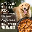 Show in main carousel: Merrick Grain-Free Slow-Cooked BBQ Kansas City Style with Chopped Pork Wet Dog Food, 360-g can, case of 12 slide 6 of 11