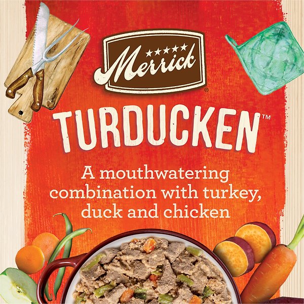 Show full view: Merrick Grain-Free Wet Dog Food Turducken, 360-g can, case of 12 slide 4 of 16