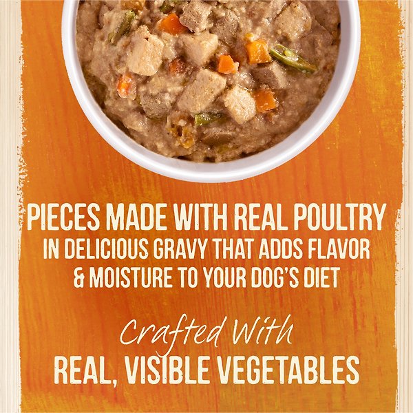 Show full view: Merrick Grain-Free Wet Dog Food Thanksgiving Day Dinner, 360-g can, case of 12 slide 12 of 16