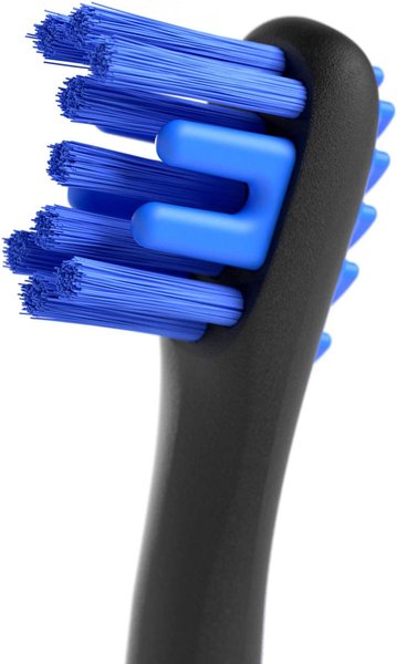 Show full view: Paw Ready BrushMate Premium Toothbrush with Biteblock Dog Teeth Cleaning Aid, Blue, Medium slide 5 of 7