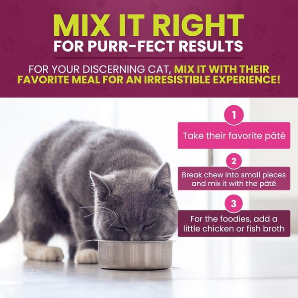 Show full view: Cymbia Hairball+ Digestive Support Cat Supplement, 70 count slide 5 of 6