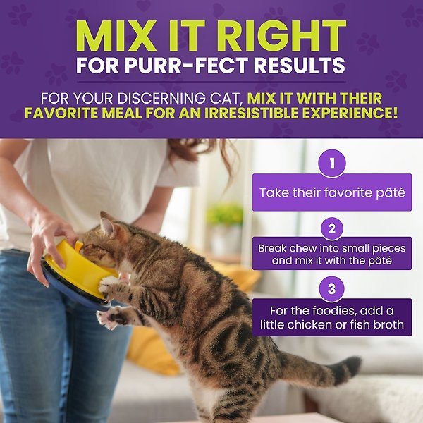 Show full view: Cymbia Calm+ Stress & Anxiety Relief Cat Supplement, 70 count slide 5 of 6