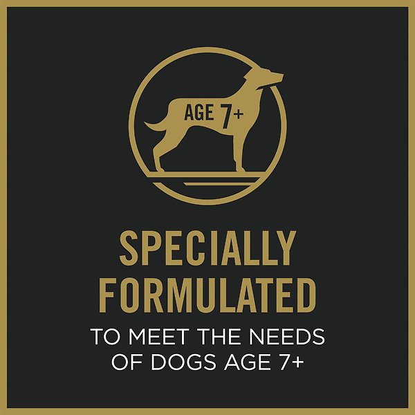 Show full view: Purina Pro Plan Complete Essentials Classic Adult 7+ Senior Chicken & Rice Entree Wet Dog Food, 368-g can, case of 12 slide 4 of 10