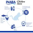 Show in main carousel: Inaba Chicken Stew Chicken & Tuna Recipe Grain-Free Cat Food Topper, 40-g pouch slide 4 of 6