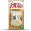 Show in main carousel: Inaba Churu Purees Kitten Chicken Recipe Lickable Cat Treats, 14-g tube, 4 count slide 1 of 9