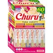 Show in main carousel: Inaba Churu Purees Tuna Seafood Variety Pack Lickable Cat Treats, 14-g tube, 60 count slide 1 of 11