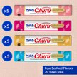 Show in main carousel: Inaba Churu Purees Seafood Variety Pack Lickable Cat Treats, 14-g tube, 20 count slide 3 of 11