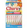 Show in main carousel: Inaba Churu Purees Tuna Seafood Variety Pack Lickable Cat Treats, 14-g tube, 20 count slide 1 of 11