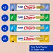 Show in main carousel: Inaba Churu Purees Tuna Variety Pack Lickable Cat Treats, 14-g tube, 20 count slide 3 of 11