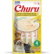 Show in main carousel: Inaba Churu Purees Chicken with Cheese Recipe Lickable Cat Treats, 14-g tube, 4 count slide 1 of 12