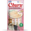 Show in main carousel: Inaba Churu Purees Tuna with Salmon Recipe Lickable Cat Treats, 14-g tube, 4 count slide 1 of 12