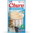 Show in main carousel: Inaba Churu Purees Tuna with Scallop Recipe Lickable Cat Treats, 14-g tube, 4 count slide 1 of 12