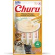 Show in main carousel: Inaba Churu Purees Chicken Recipe Lickable Cat Treats, 14-g tube, 4 count slide 1 of 12