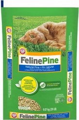 Arm & Hammer Litter Feline Pine Original Non-Clumping Wood Cat Litter, 9.07-kg bag