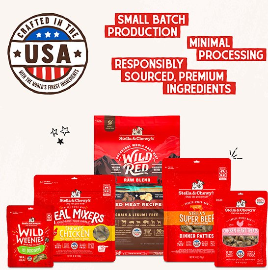 Show full view: Stella & Chewy's Chewy's Chicken Meal Mixers Freeze-Dried Raw Dog Food Topper, 18-oz bag slide 8 of 10