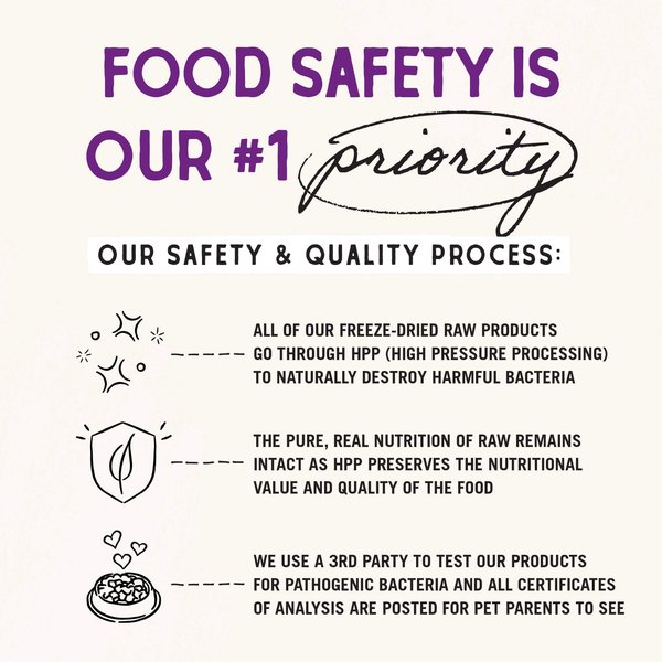 Show full view: Stella & Chewy's Yummy Lickin' Salmon & Chicken Dinner Morsels Freeze-Dried Raw Cat Food, 3.5-oz bag slide 9 of 10