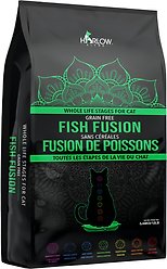 Harlow Blend Grain-Free Fish Fusion Recipe Dry Cat Food, 12-lb bag