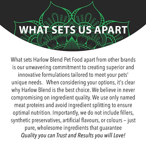 Show full view: Harlow Blend Grain-Free Fish Fusion Recipe Dry Cat Food, 12-lb bag slide 7 of 7