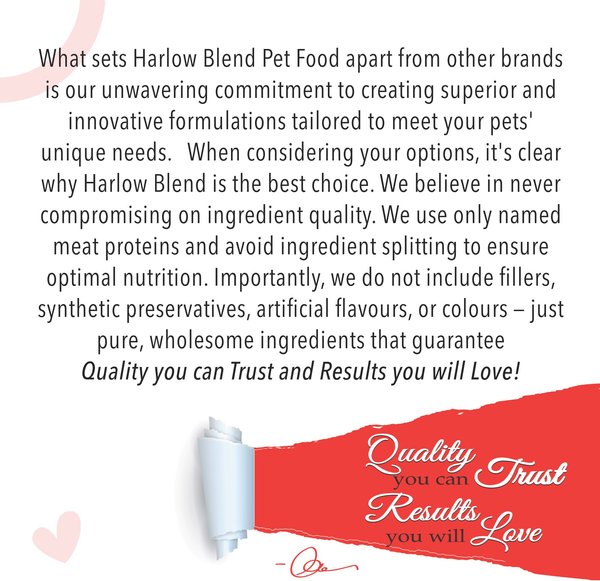 Show full view: Harlow Blend Salmon & Chicken Recipe Dry Cat Food, 10-lb bag slide 9 of 9