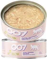 Harlow Blend Tuna Topping Salmon Recipe Wet Cat Food, 80-g can, case of 24
