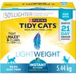 Show in main carousel: Tidy Cats LightWeight Instant Action Multi-Cat Cat Litter, 5.44-kg box slide 1 of 9