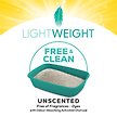 Show in main carousel: Tidy Cats LightWeight Free & Clean Unscented Multi-Cat Cat Litter, 5.44-kg box slide 6 of 9
