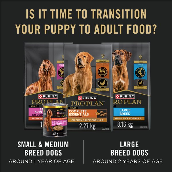 Show full view: Purina Pro Plan Development Sensitive Skin & Stomach Lamb & Rice Formula Puppy Dry Dog Food, 10.9-kg bag slide 6 of 10