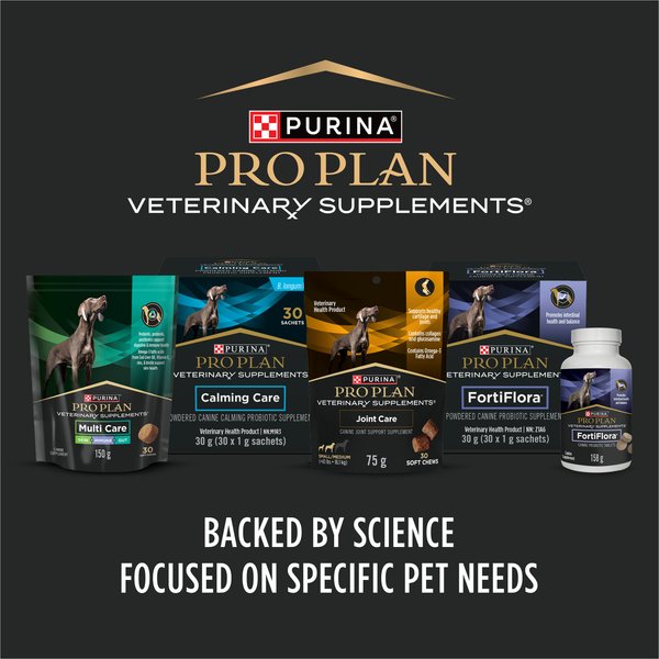 Show full view: Purina Pro Plan Veterinary Supplements FortiFlora Canine Probiotic Tablets Dog Supplement, 90 count slide 5 of 8