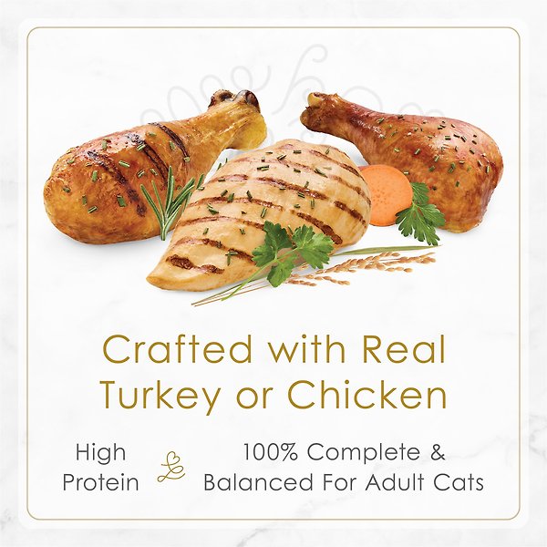 Show full view: Fancy Feast Petites Poultry Favourites Variety Pack Wet Cat Food, 79.4-g tray, case of 24 slide 4 of 9