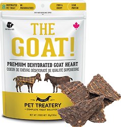 The Granville Island Pet Treatery The GOAT! Premium Dehydrated Goat Heart, 80-g bag